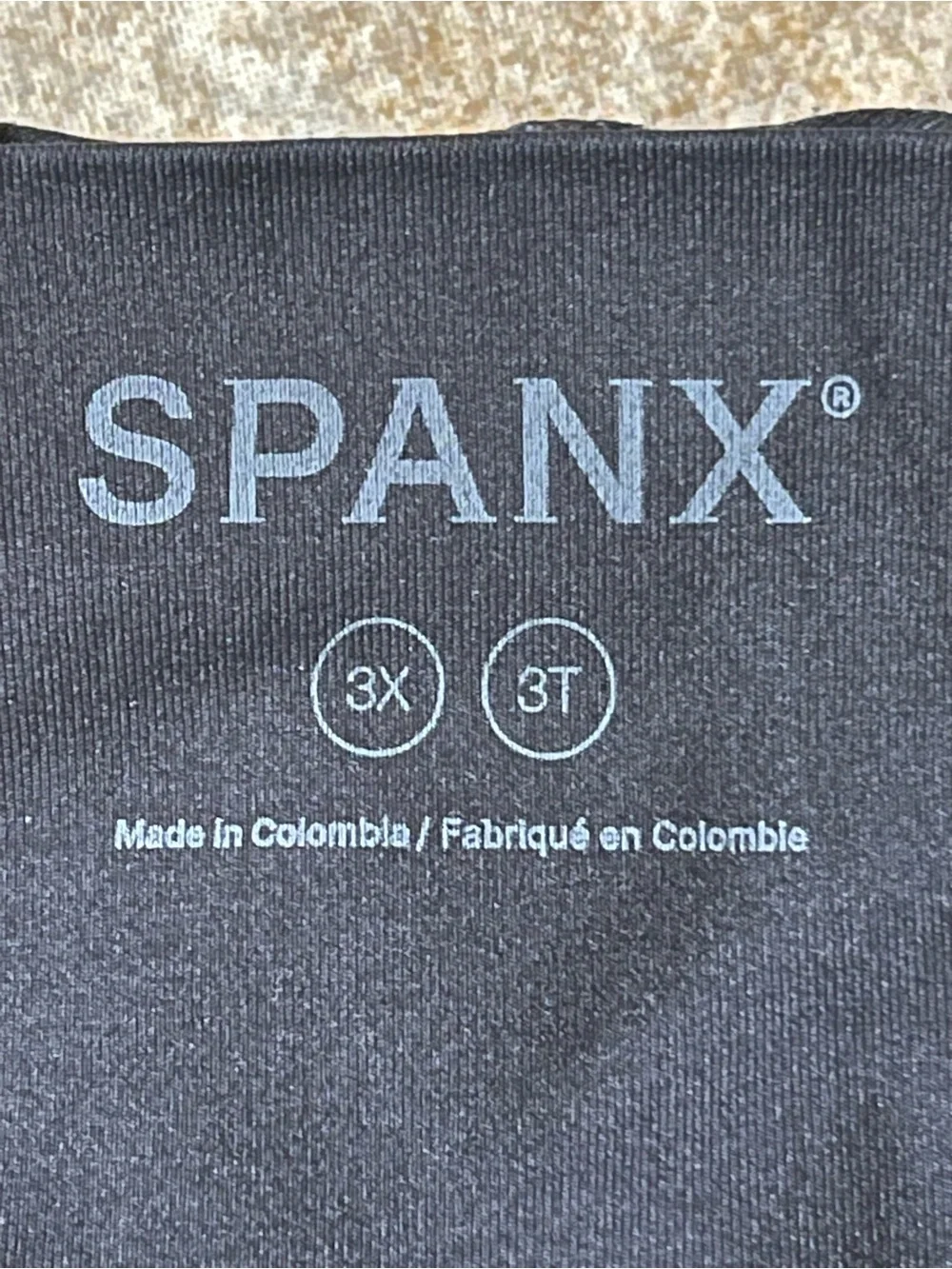 SPANX Undie-tectable Thong Women’s High Rise Seamless No Show Very Black 3 Lot